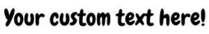 Chewy Font